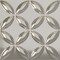 Ekena Millwork 19 5/8in. W x 19 5/8in. H Wallflower EnduraWall Decorative 3D Wall Panel Covers 2.67 Sq. Ft. WP20X20WABCR - alternate 1